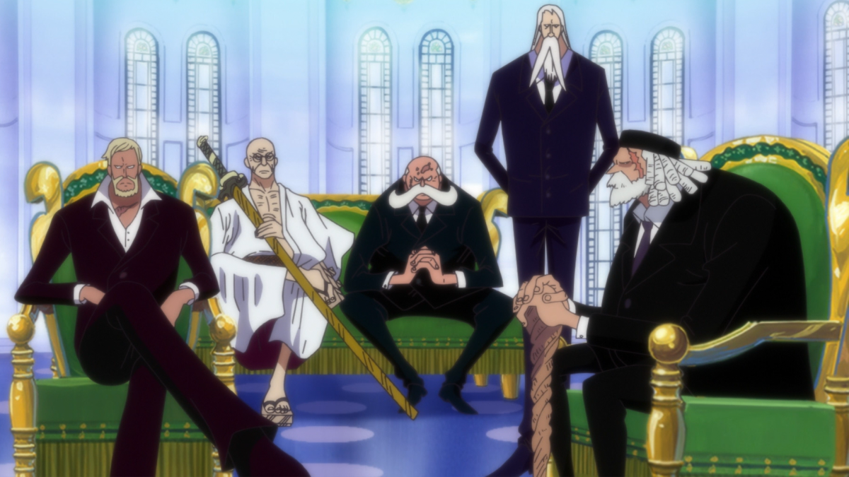 Imu and the Five Elders one piece