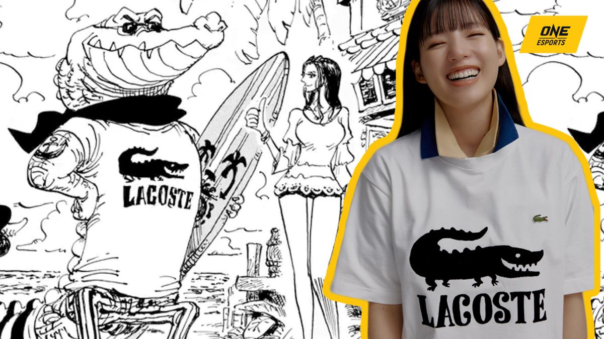 One Piece and Lacoste collaboration