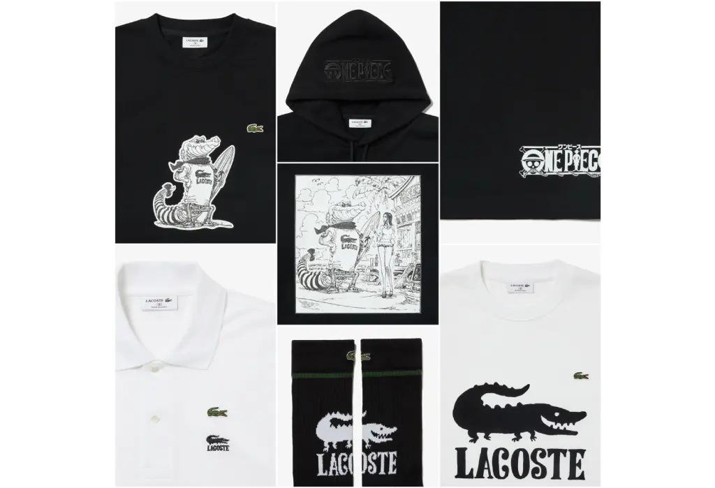 One Piece x Lacoste collection