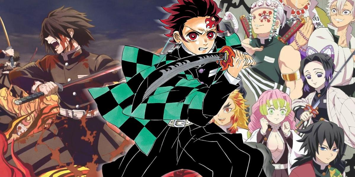 Tanjiro as a Leader demon slayer