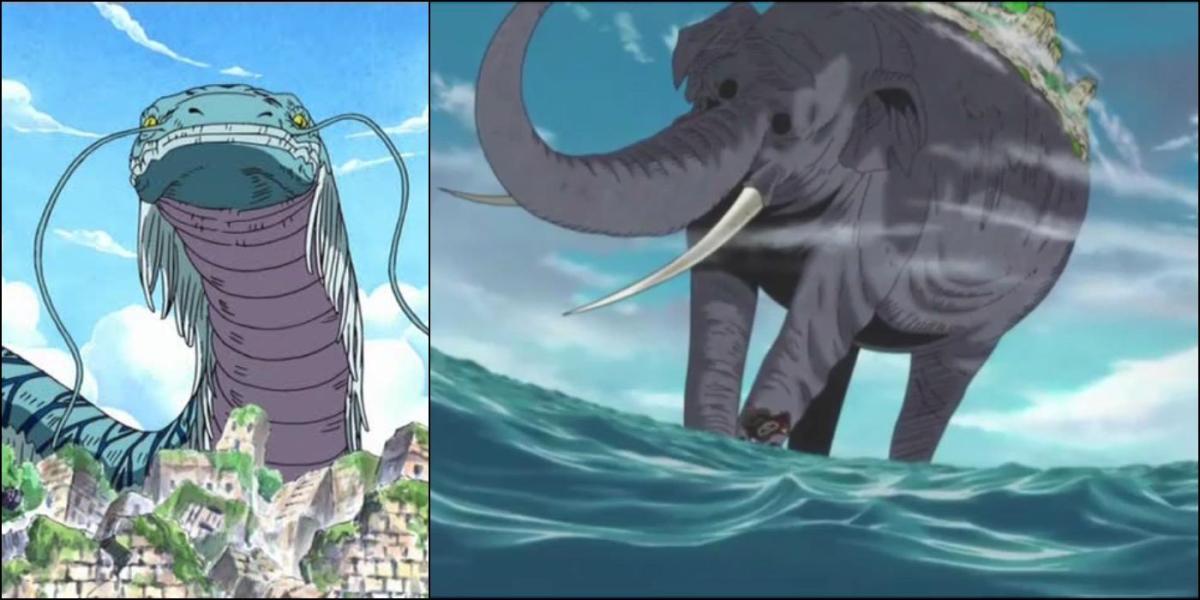 giant animals One Piece